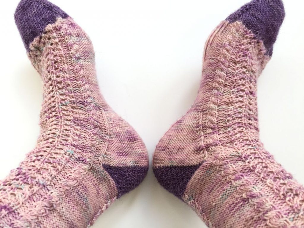 Sock knitting pattern