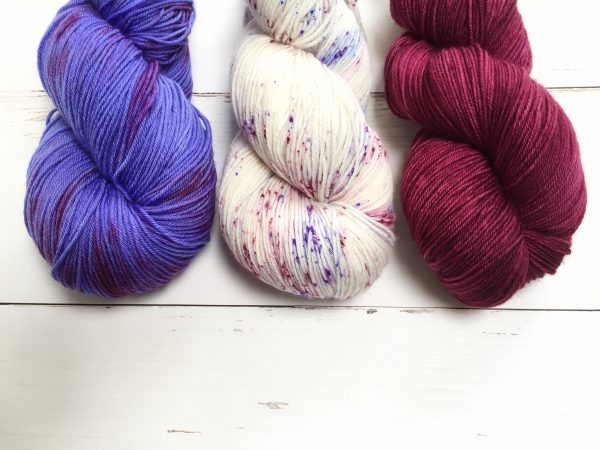 Supersoft Merino- When Clematis meets Cherry - Afbeelding 2