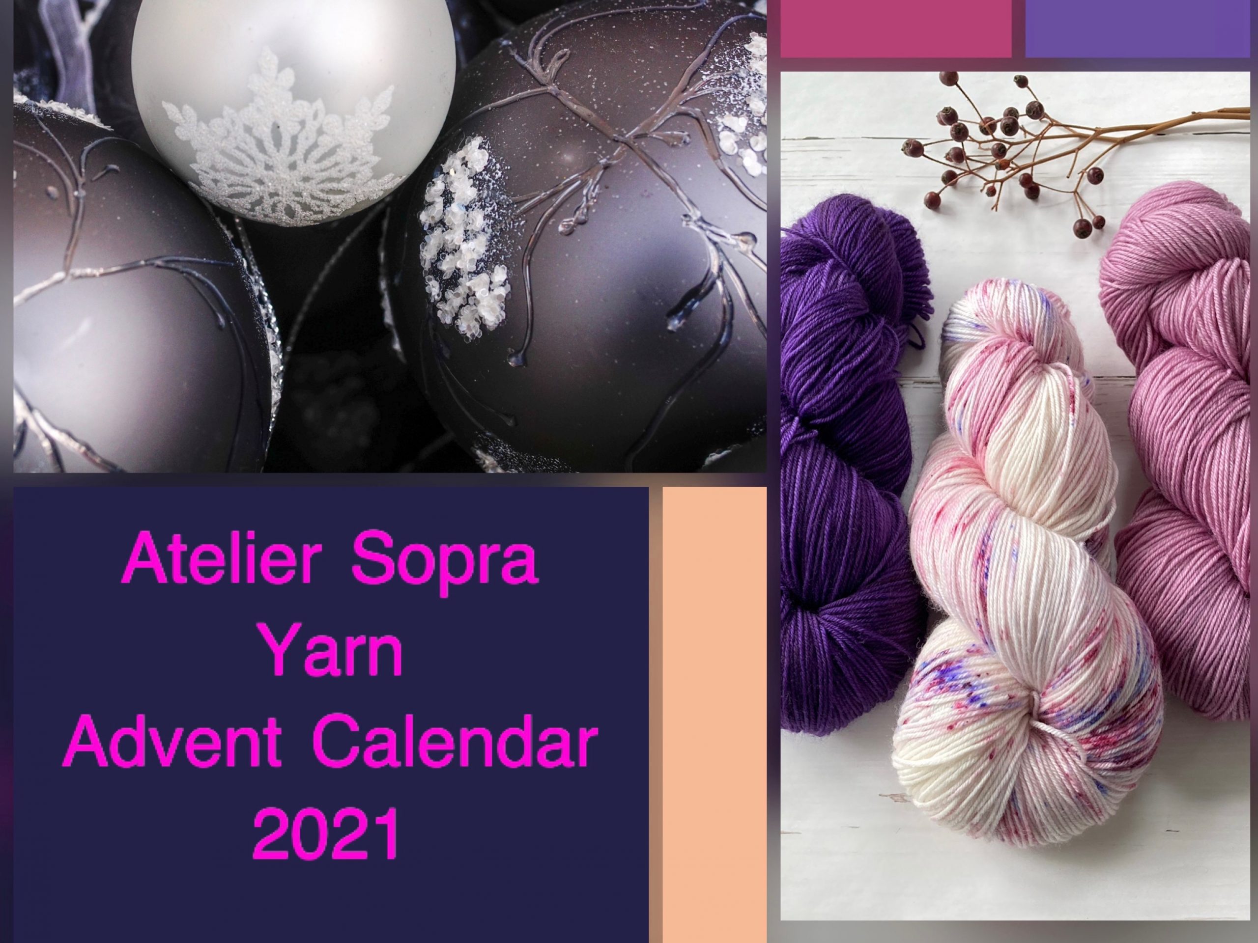 Yarn Advent Calendars 2021 • Atelier Sopra